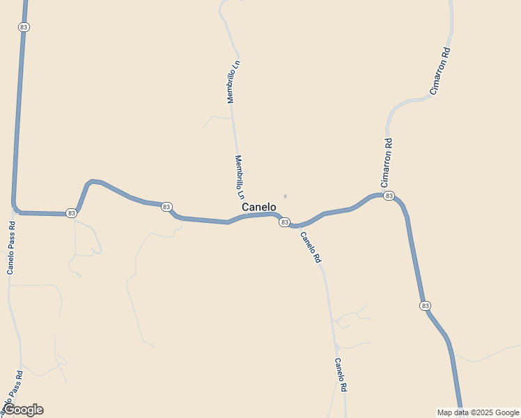 map of restaurants, bars, coffee shops, grocery stores, and more near in Canelo