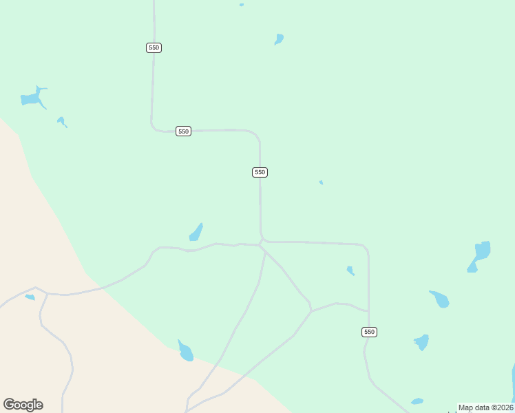 map of restaurants, bars, coffee shops, grocery stores, and more near 371 County Road 550 in Mullin