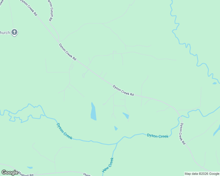 map of restaurants, bars, coffee shops, grocery stores, and more near 969-1299 Dyson Creek Road in Pollock