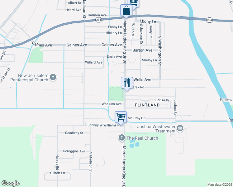 map of restaurants, bars, coffee shops, grocery stores, and more near 2235 Martin Luther King Junior Drive in Albany