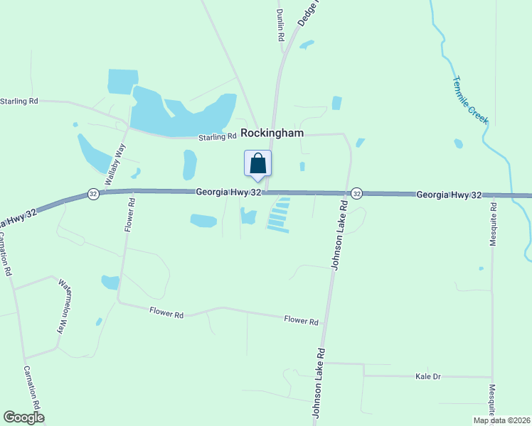 map of restaurants, bars, coffee shops, grocery stores, and more near 116 Gardenia Lane in Alma