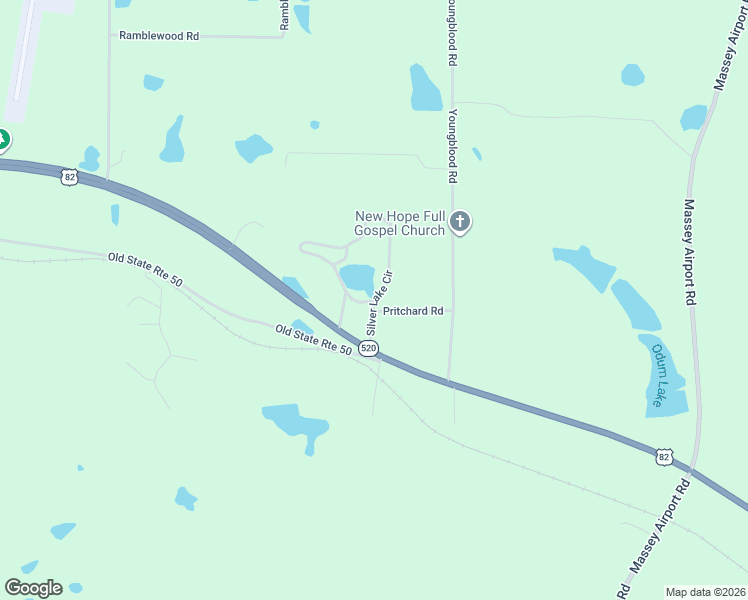 map of restaurants, bars, coffee shops, grocery stores, and more near Water Lane in Worth County