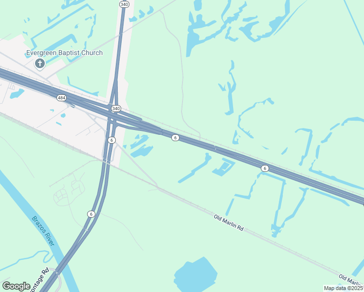 map of restaurants, bars, coffee shops, grocery stores, and more near 4089 Highway 6 in Waco