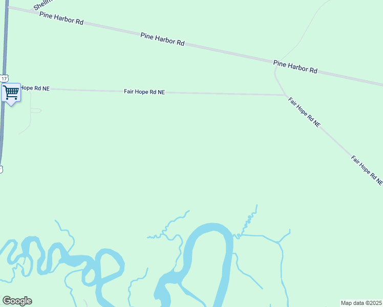 map of restaurants, bars, coffee shops, grocery stores, and more near in Shellman Bluff