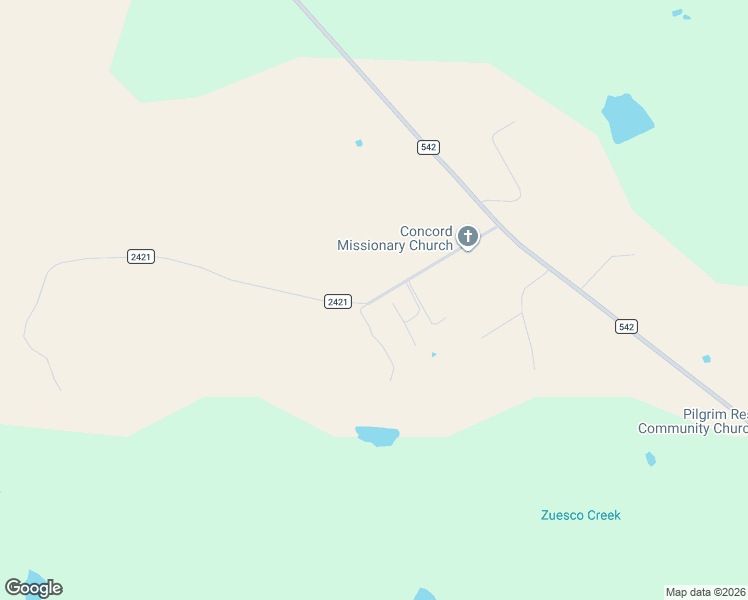 map of restaurants, bars, coffee shops, grocery stores, and more near 8805-8913 County Road 2421 in Oakwood