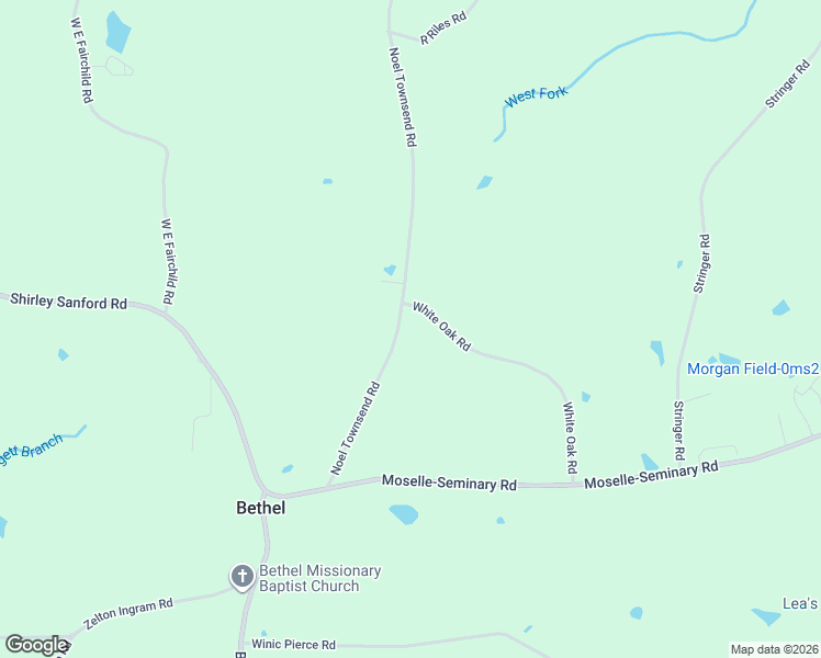 map of restaurants, bars, coffee shops, grocery stores, and more near 73-98 White Oak Road in Seminary