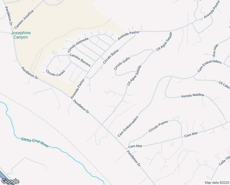map of restaurants, bars, coffee shops, grocery stores, and more near Costa Court in Rio Rico