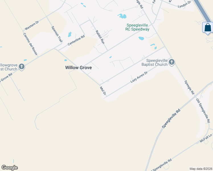 map of restaurants, bars, coffee shops, grocery stores, and more near 735 Willow Grove Road in Woodway