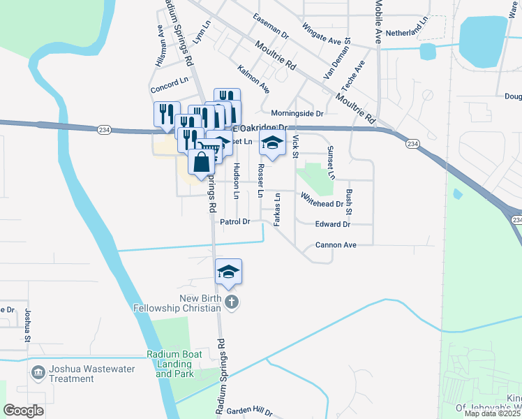 map of restaurants, bars, coffee shops, grocery stores, and more near 100 Agnes Avenue in Albany