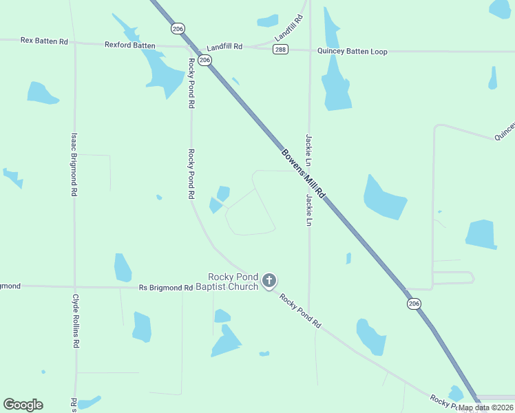map of restaurants, bars, coffee shops, grocery stores, and more near 727 Peachtree Circle in Douglas