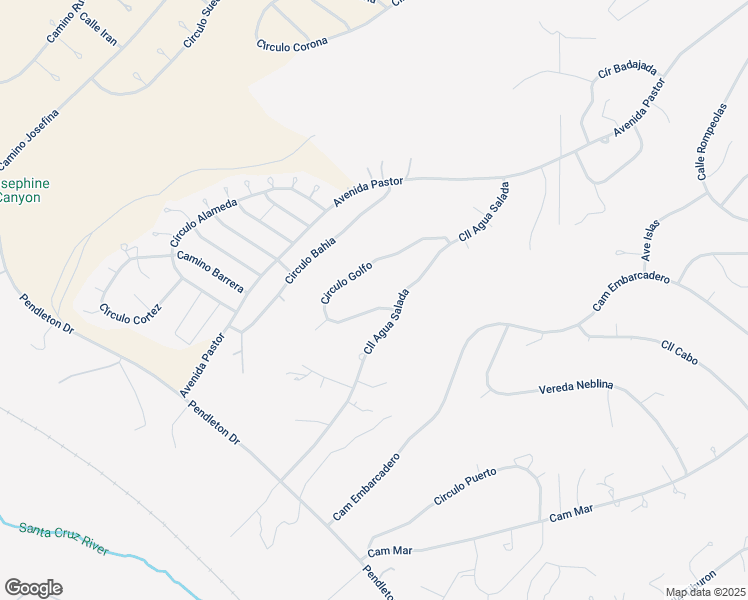 map of restaurants, bars, coffee shops, grocery stores, and more near 1192 Circulo Golfo in Rio Rico