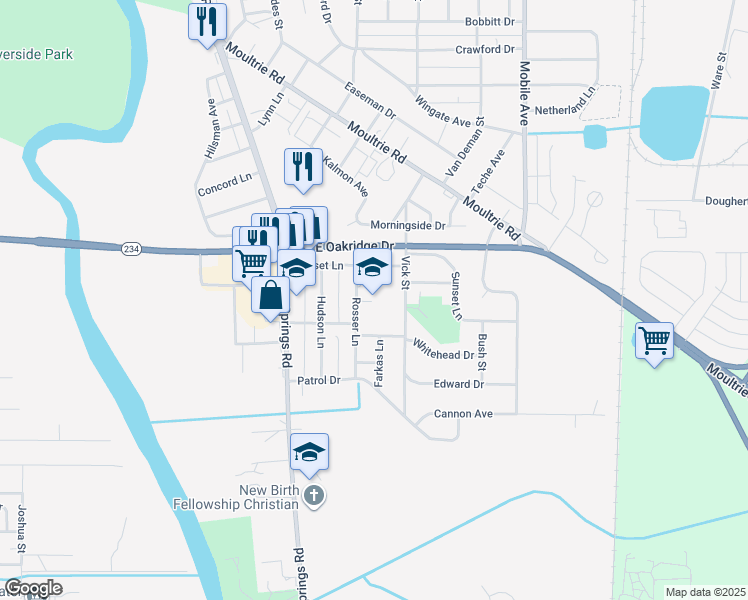 map of restaurants, bars, coffee shops, grocery stores, and more near 120 Sunset Lane in Albany