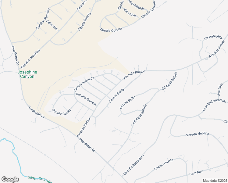 map of restaurants, bars, coffee shops, grocery stores, and more near 37 Avenida Pastor in Rio Rico