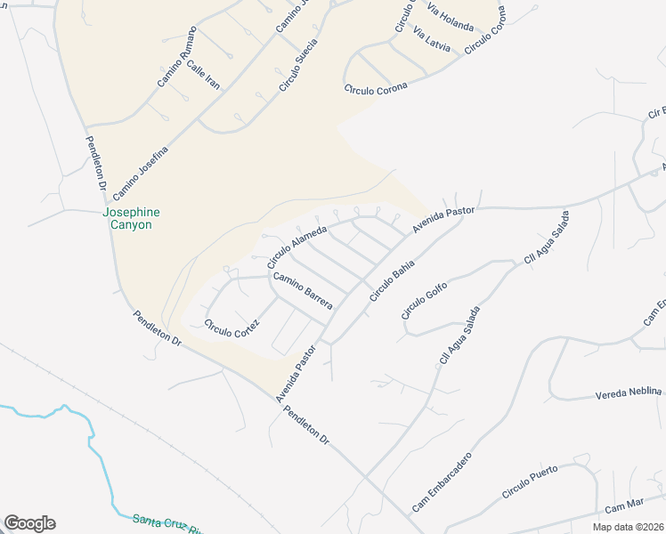 map of restaurants, bars, coffee shops, grocery stores, and more near 1704 Camino Rivera in Rio Rico