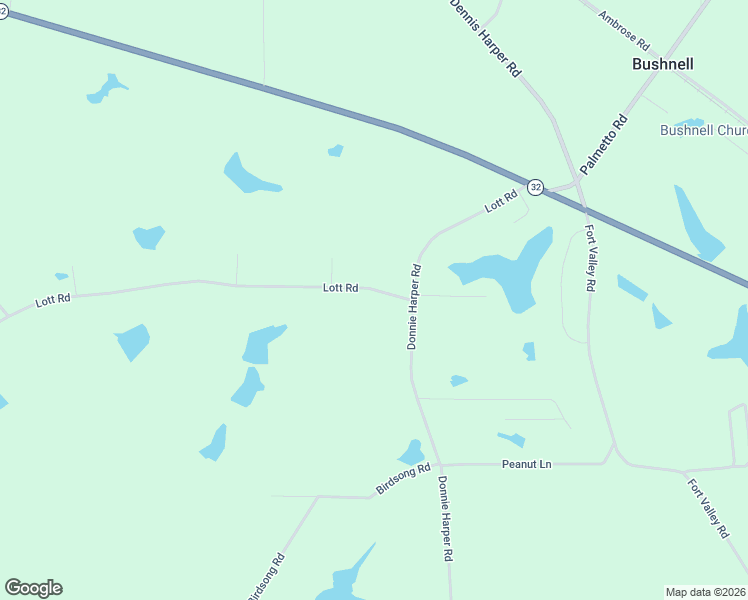 map of restaurants, bars, coffee shops, grocery stores, and more near 492 Donnie Harper Road in Douglas