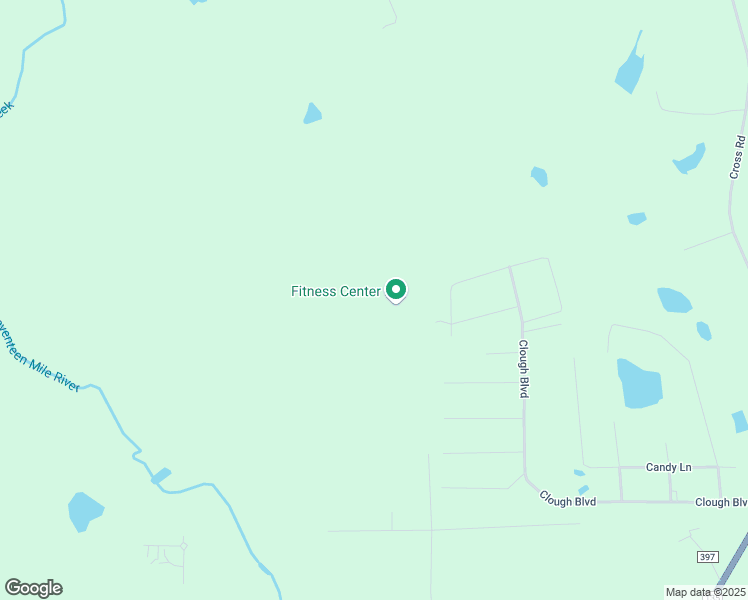 map of restaurants, bars, coffee shops, grocery stores, and more near Bay Tree Road in Douglas
