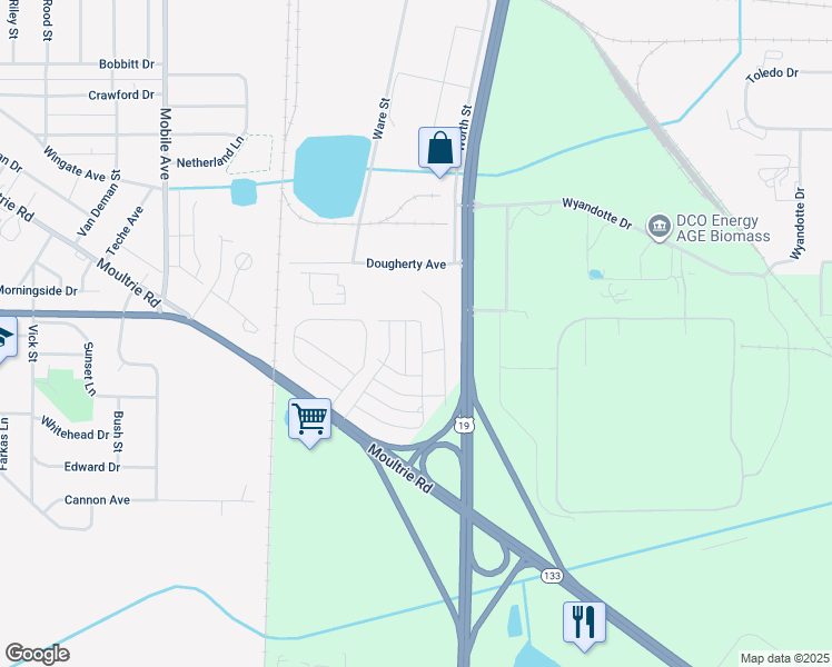 map of restaurants, bars, coffee shops, grocery stores, and more near 75 Dobbs Drive in Albany