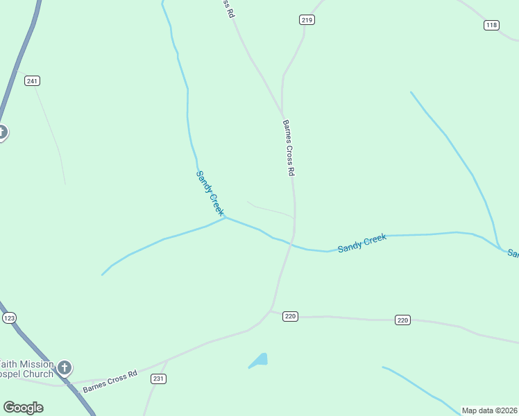 map of restaurants, bars, coffee shops, grocery stores, and more near 1207 County Road 221 in Ariton