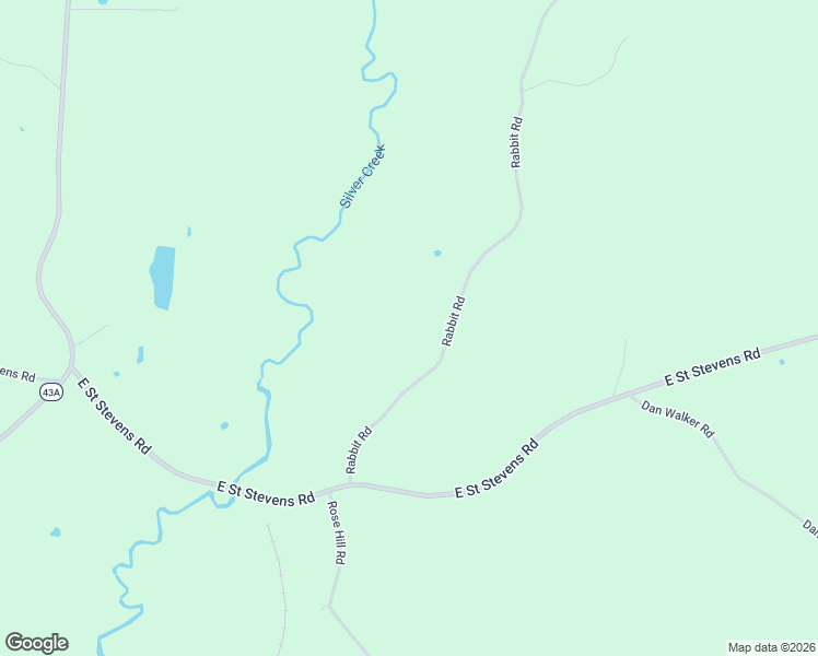 map of restaurants, bars, coffee shops, grocery stores, and more near 87 Rabbit Road in Silver Creek