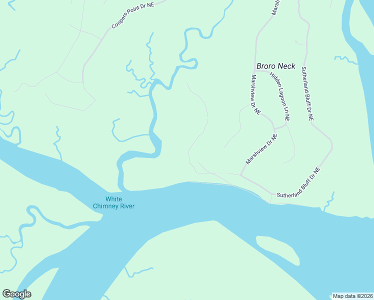 map of restaurants, bars, coffee shops, grocery stores, and more near 3585 Sutherland Bluff Drive Northeast in Townsend