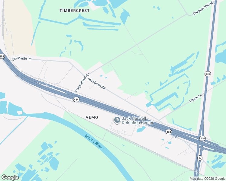 map of restaurants, bars, coffee shops, grocery stores, and more near 2716 Old Marlin Road in Waco