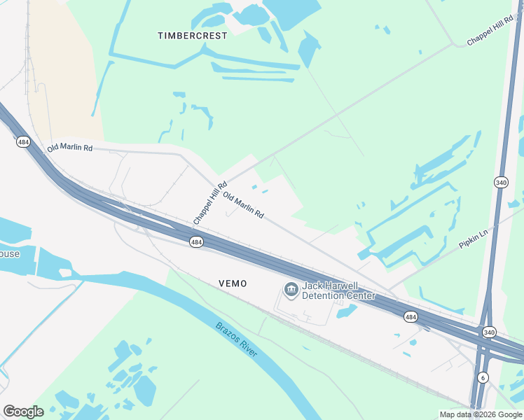 map of restaurants, bars, coffee shops, grocery stores, and more near 2716 Old Marlin Road in Waco