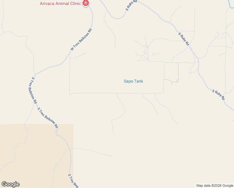 map of restaurants, bars, coffee shops, grocery stores, and more near West Hinckley Road in Arivaca