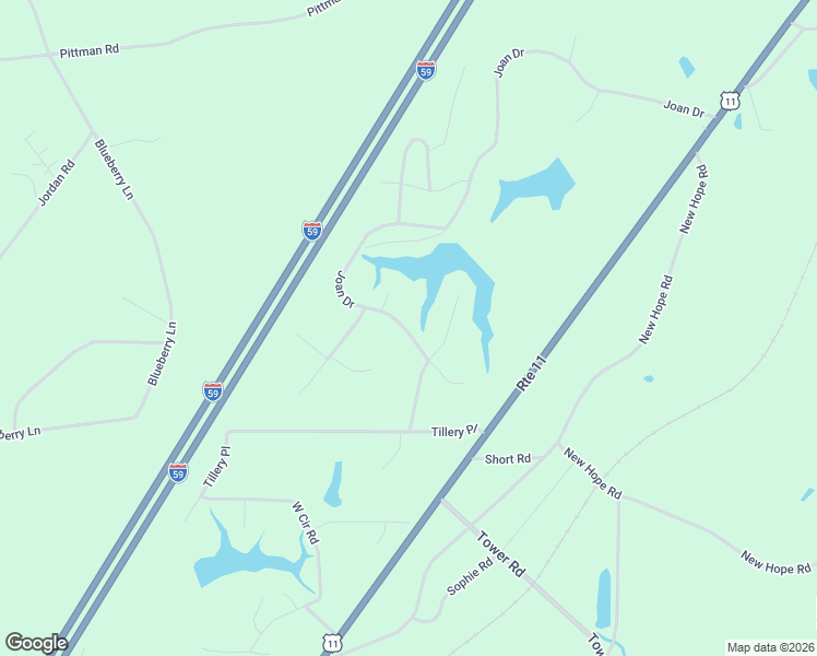 map of restaurants, bars, coffee shops, grocery stores, and more near Jones Circle in Ellisville