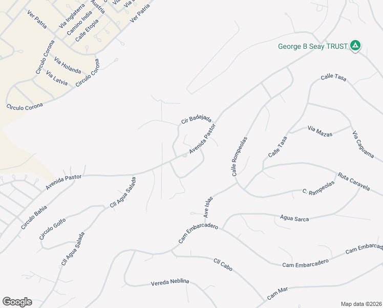 map of restaurants, bars, coffee shops, grocery stores, and more near 82 Avenida Pastor in Rio Rico