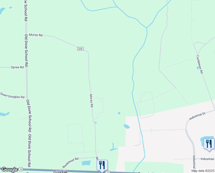 map of restaurants, bars, coffee shops, grocery stores, and more near 275 Moray Road in Alma