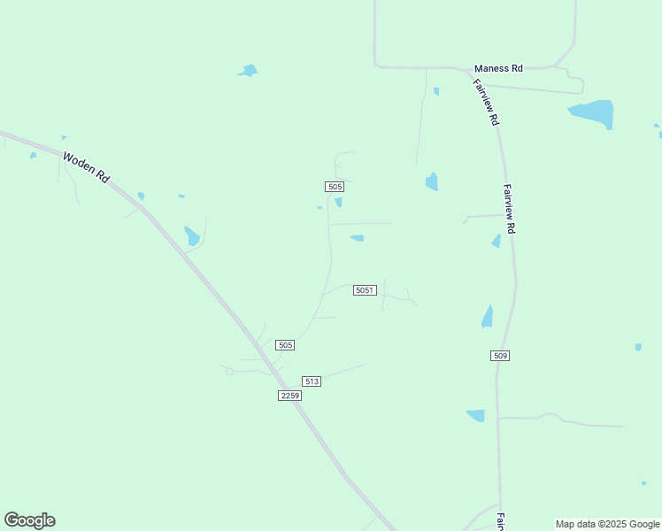 map of restaurants, bars, coffee shops, grocery stores, and more near County Road 505 in Nacogdoches