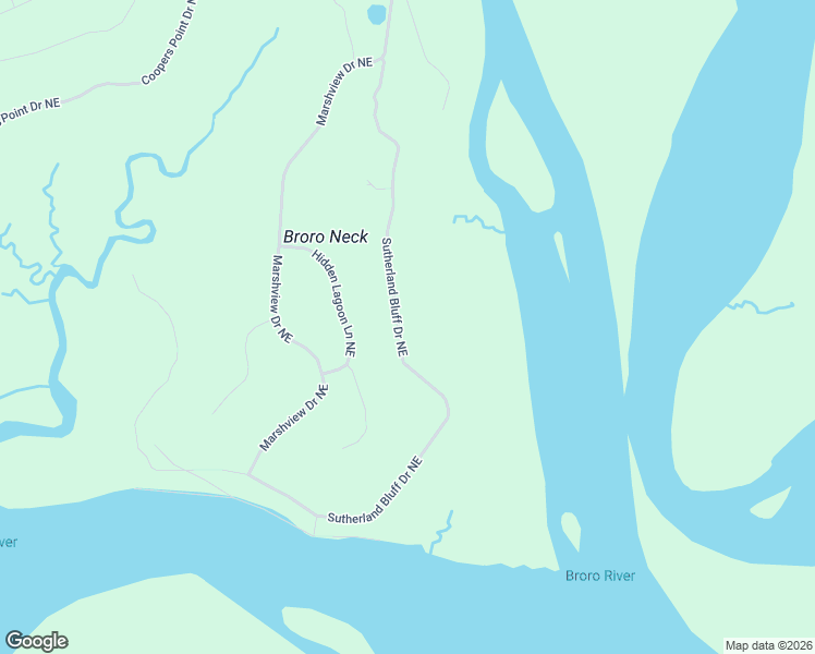 map of restaurants, bars, coffee shops, grocery stores, and more near 2267 Sutherland Bluff Drive Northeast in Townsend