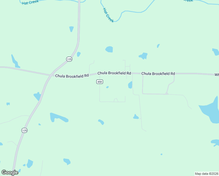 map of restaurants, bars, coffee shops, grocery stores, and more near 746 Chula Brookfield Road in Tifton