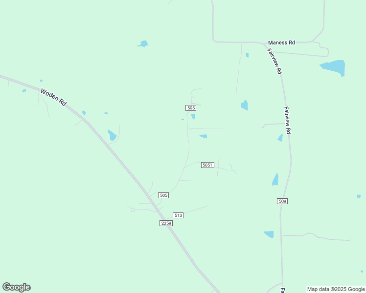 map of restaurants, bars, coffee shops, grocery stores, and more near County Road 505 in Nacogdoches