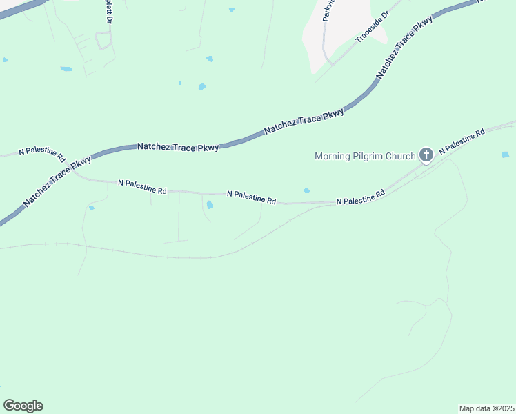 map of restaurants, bars, coffee shops, grocery stores, and more near 175 North Palestine Road in Natchez