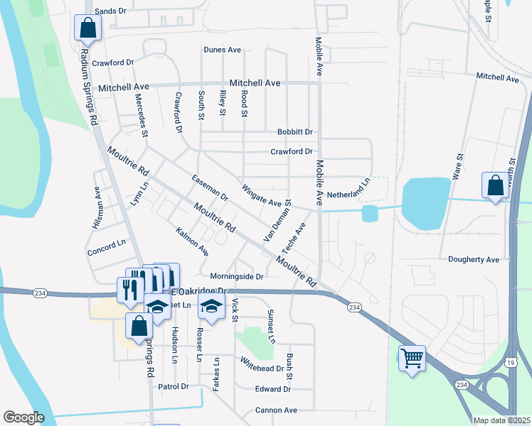 map of restaurants, bars, coffee shops, grocery stores, and more near 1112 Wingate Avenue in Albany