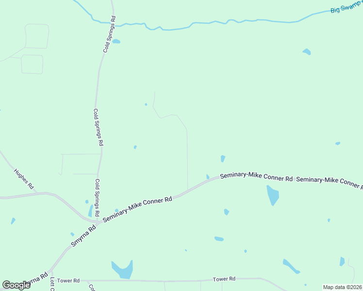 map of restaurants, bars, coffee shops, grocery stores, and more near 45 Wallace Drive in Seminary