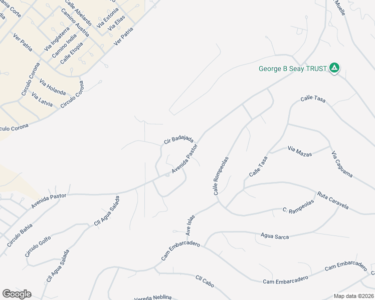 map of restaurants, bars, coffee shops, grocery stores, and more near 1747 Avenida Pastor in Rio Rico