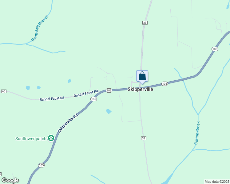 map of restaurants, bars, coffee shops, grocery stores, and more near 2567 County Road 60 in Skipperville