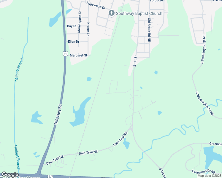 map of restaurants, bars, coffee shops, grocery stores, and more near 123 Carson Drive in Brookhaven