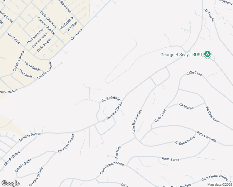 map of restaurants, bars, coffee shops, grocery stores, and more near 1750 Circulo Badajada in Rio Rico