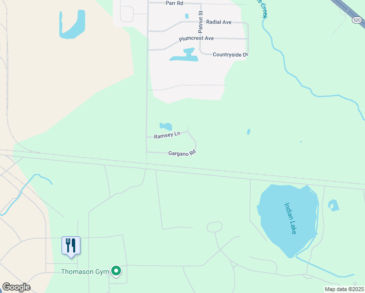 map of restaurants, bars, coffee shops, grocery stores, and more near 3613 Gargano Road in Albany