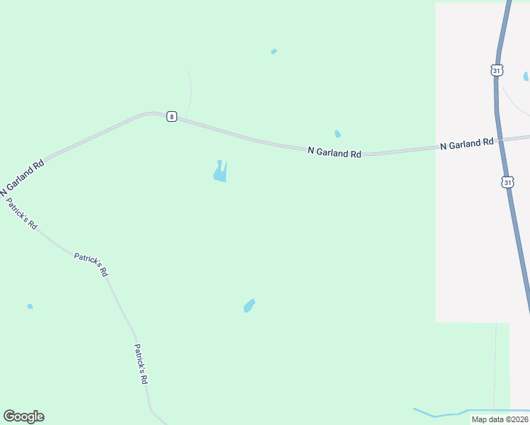 map of restaurants, bars, coffee shops, grocery stores, and more near N Garland Rd in McKenzie