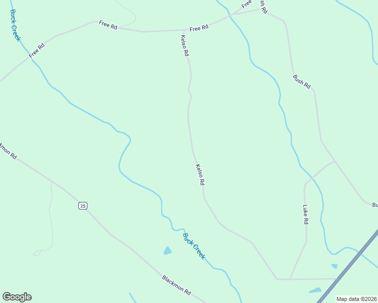 map of restaurants, bars, coffee shops, grocery stores, and more near Kelso Road in Brantley