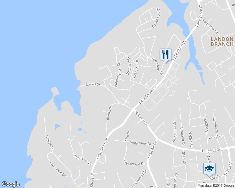 map of restaurants, bars, coffee shops, grocery stores, and more near 4417 Westchester Dr in Waco