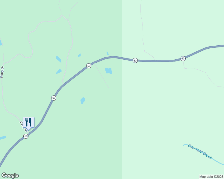 map of restaurants, bars, coffee shops, grocery stores, and more near 1971 Mississippi 63 in Waynesboro