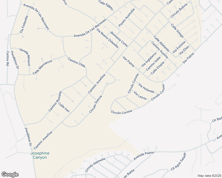 map of restaurants, bars, coffee shops, grocery stores, and more near 1772 Circulo Suecia in Rio Rico