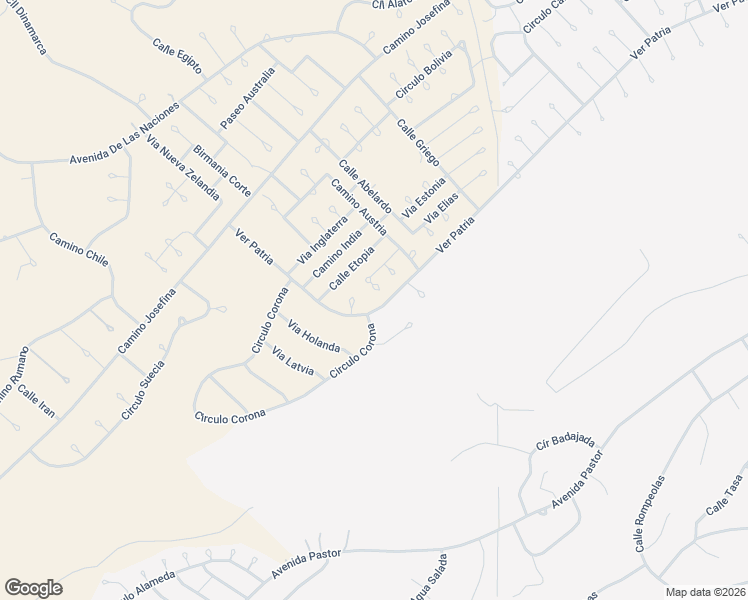 map of restaurants, bars, coffee shops, grocery stores, and more near 78 Galia Court in Rio Rico
