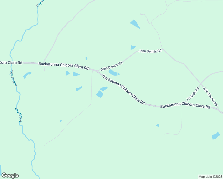 map of restaurants, bars, coffee shops, grocery stores, and more near 625 Buckatunna Chicora Clara Road in Waynesboro