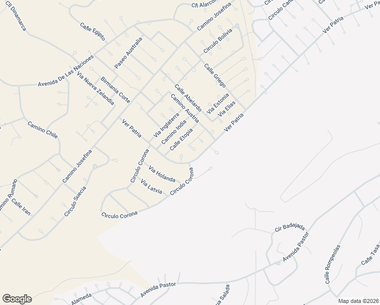 map of restaurants, bars, coffee shops, grocery stores, and more near 78 Galia Court in Rio Rico